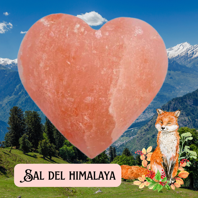 Corazón sal del himalaya