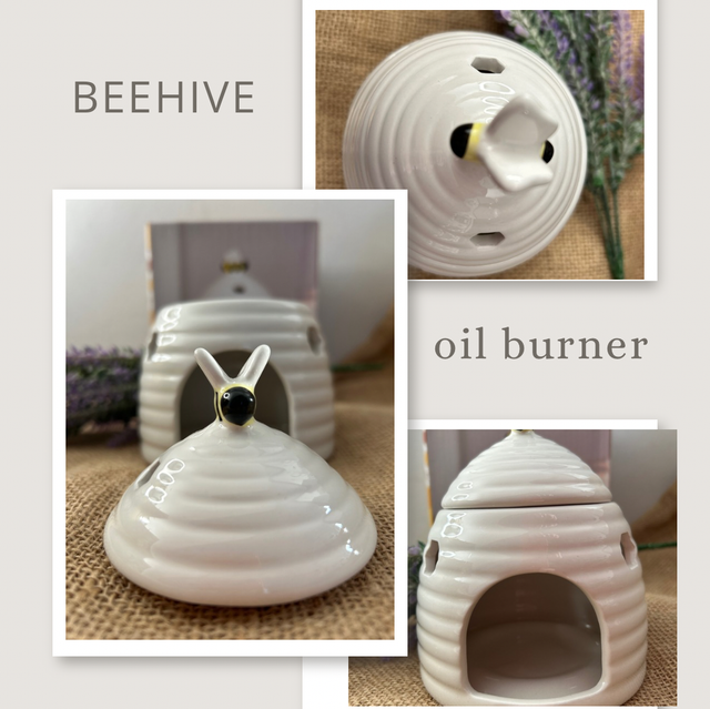 Beehive oil burner