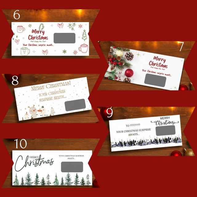 Scratch & Reveal Ticket gift box