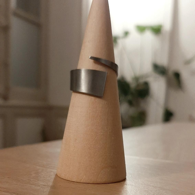 Bague en acier inoxydable T55