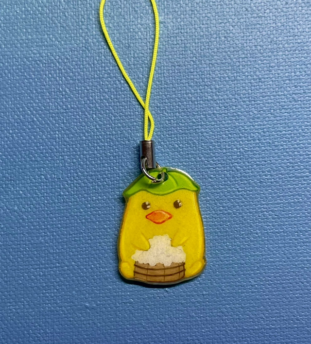Mini Phone charm Canard Ghibli