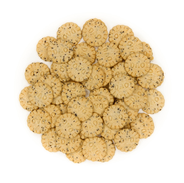 Sablé Parmesan AOP et Graines de Chia Bio - 24€/kg