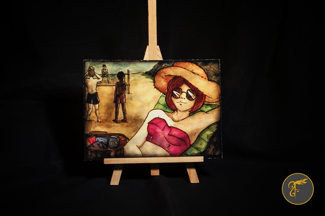 Illustration Saison Été - Print A5