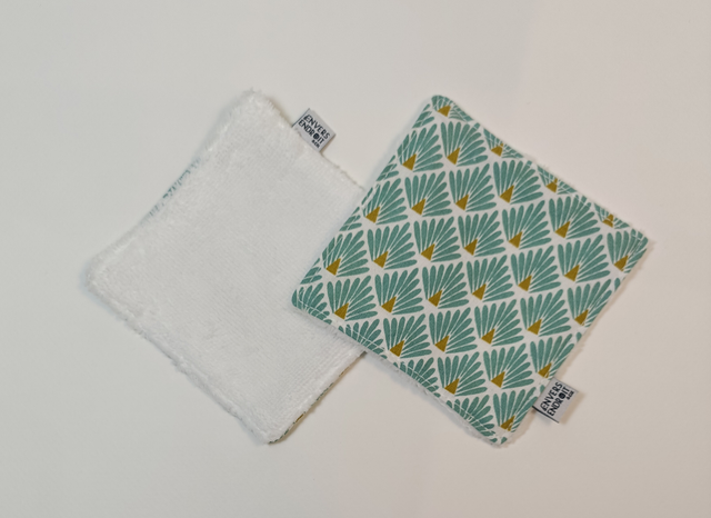 Lot de 7 lingettes motif japonnais