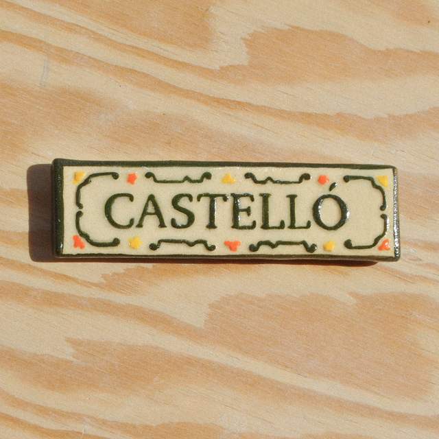Imán Cerámica Artesanal Castelló