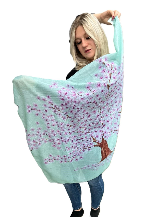 Foulard  Sakura 100 cm