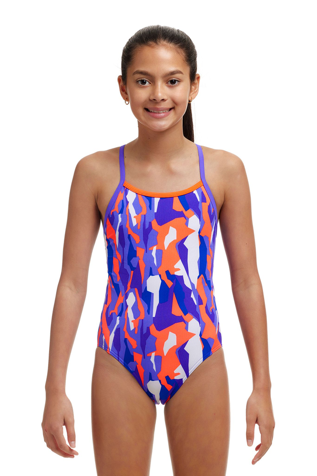 GIRL'S FUNKITA TORVILL TWISTED ONE PIECE