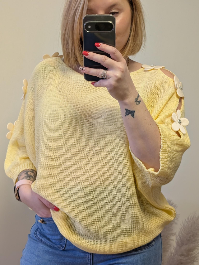 Pull Eva jaune