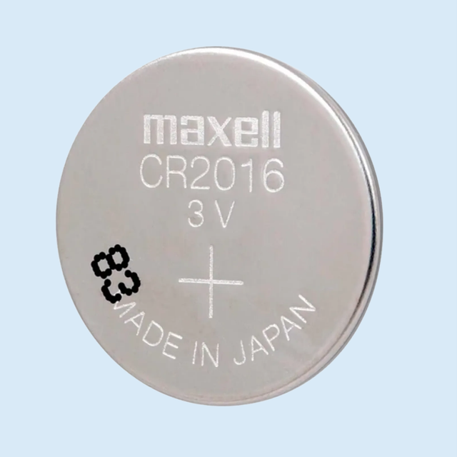 Pila de Reloj y Control CR2016 MAXELL