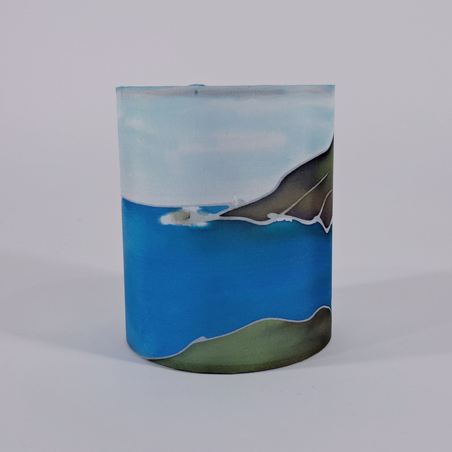 Slieve League silk tealight holder   