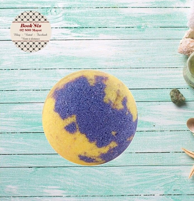 Boule de bain 45 gr " Fleur de lotus "