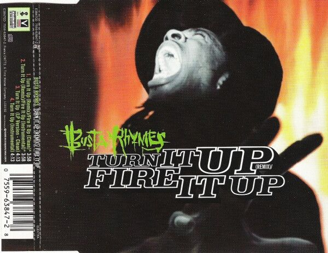 Busta Rhymes ‎– Turn It Up (Remix) / Fire It Up Audio CD