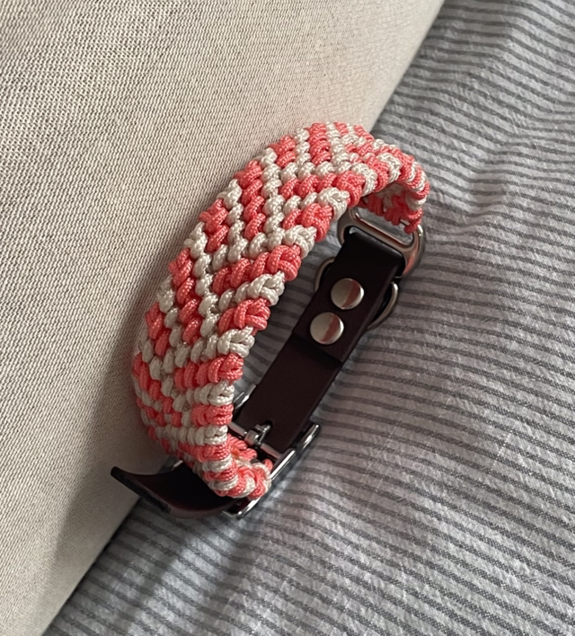 Fischgräten-Halsband 25-31 cm