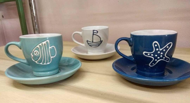 Set 6 tazzine da caffè