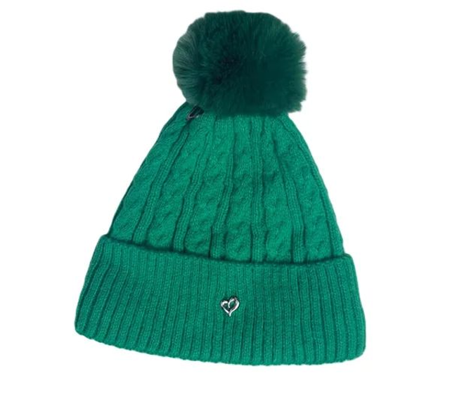 Cable Knit Bobble Hat