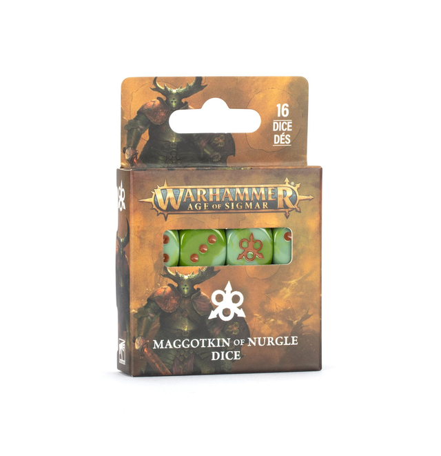 Maggotkin of Nurgle Dice Set