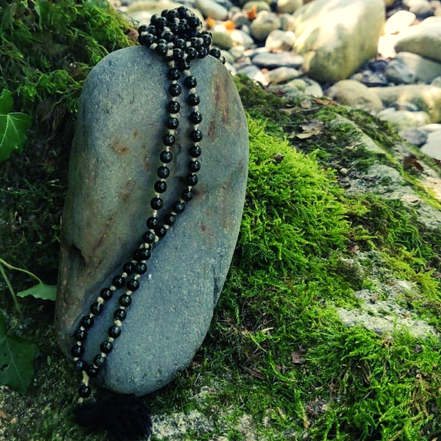 Obsidienne Œil Céleste 108 Perles 6 mm