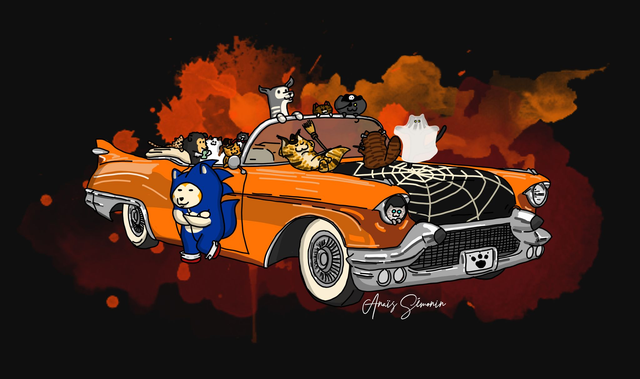 Halloween's car
