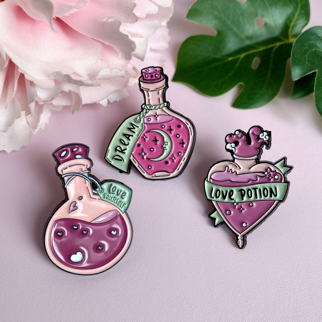 Pin&#039;s fiole de potion magique