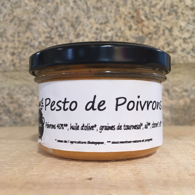 Pesto de Poivrons Bio - 80g