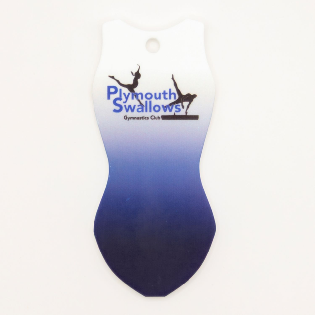 Gymnastics Club Keyring -  Plymouth Swallows School Of Gym