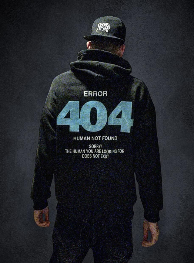 Error 404 hoodie