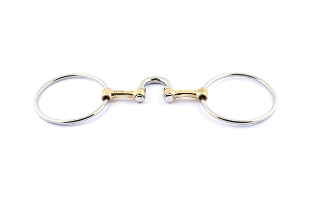 Mors JUMP'IN grands anneaux double brisure à grand passage de langue