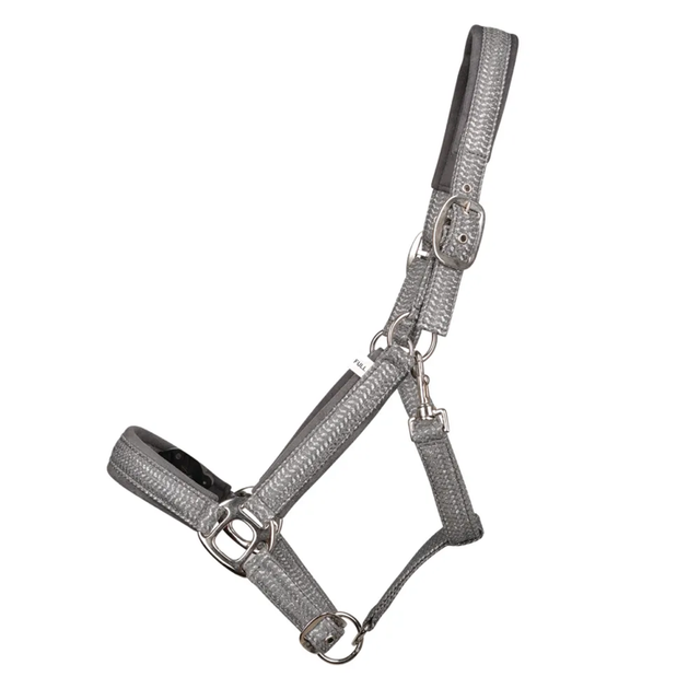 HY Mermaid Shimmer Head Collar & Lead Rope SILVER GREY