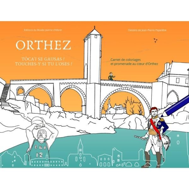 Album de coloriage Orthez