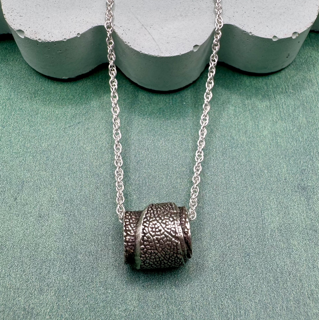 Silver Sage Wrap Bead