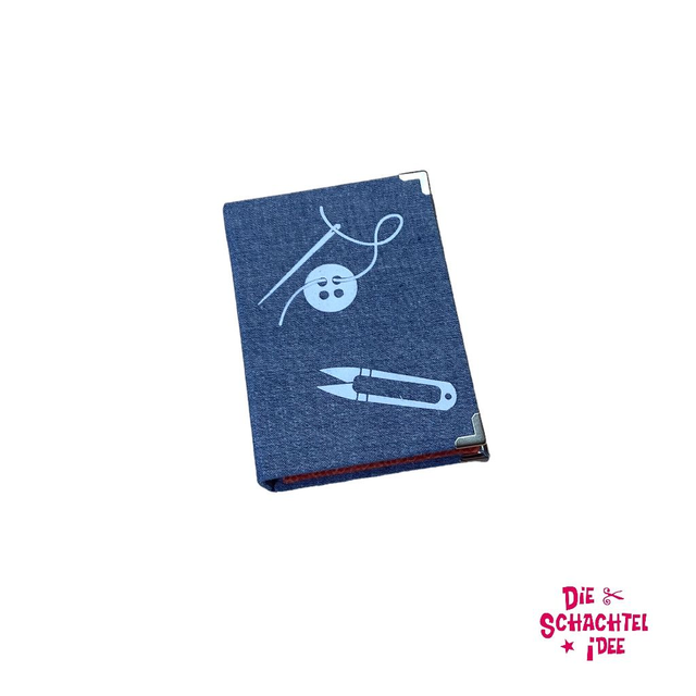 DIN-A7 Block „Nadel und Faden“