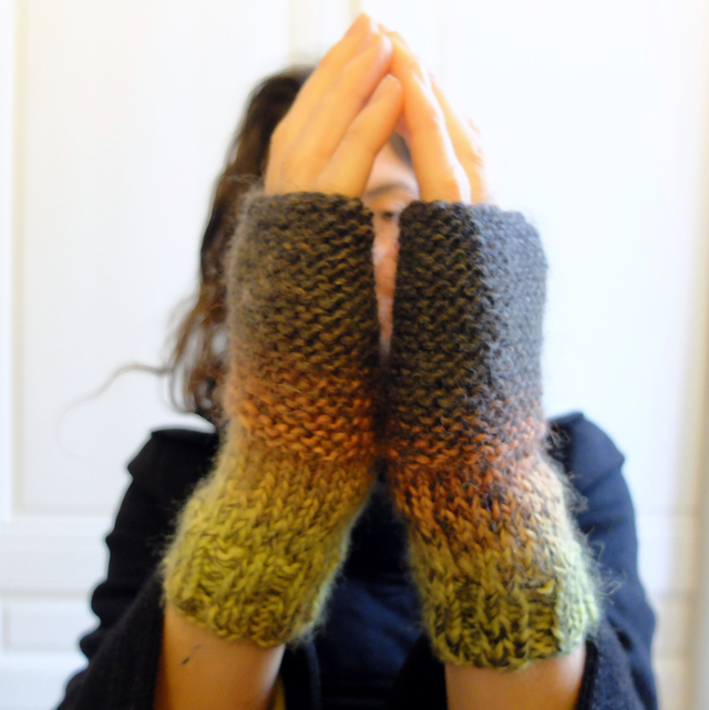 Guanajuato - Kit mitaines 100% laine - Niveau intermédiaire 🤚🤚🤚