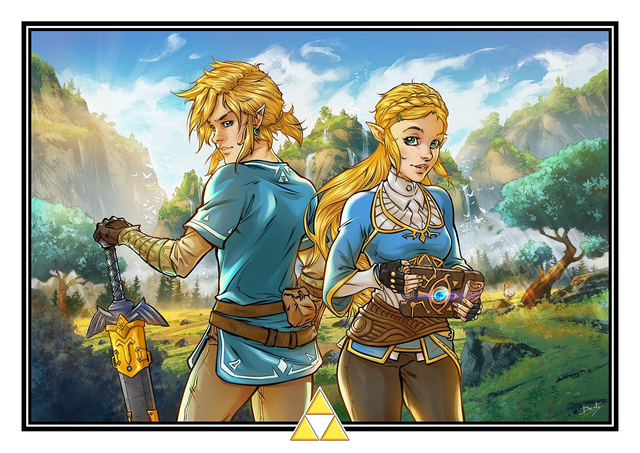 Affiche Zelda