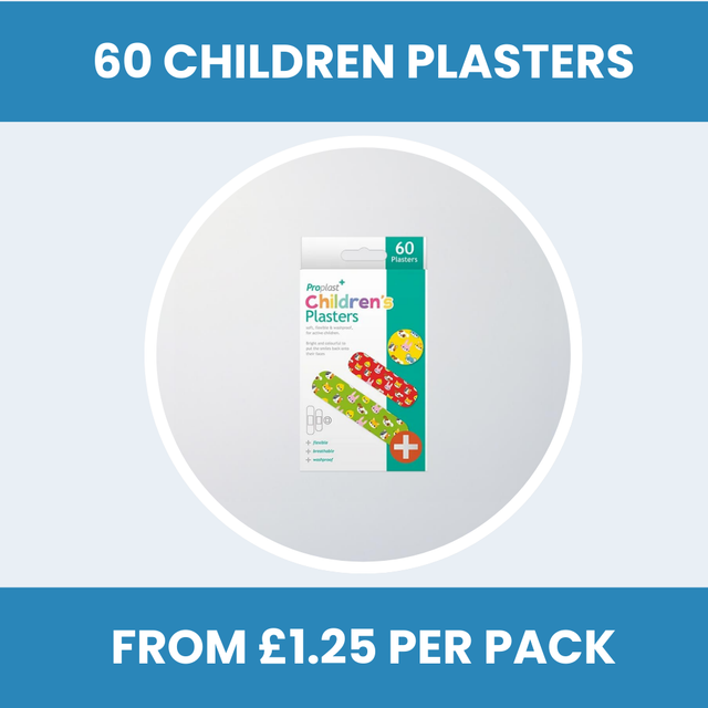 Pack of 60 Children&#039;s Plasters