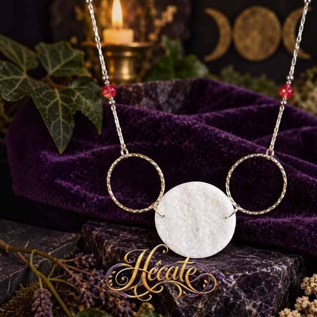 Collier Éclipse d’Argent
