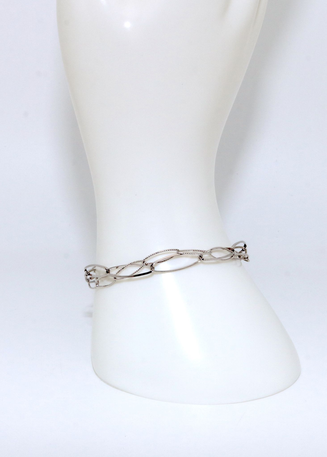 Modernes Damen Armband im Doppelglieder-Design Romeo & Julia 