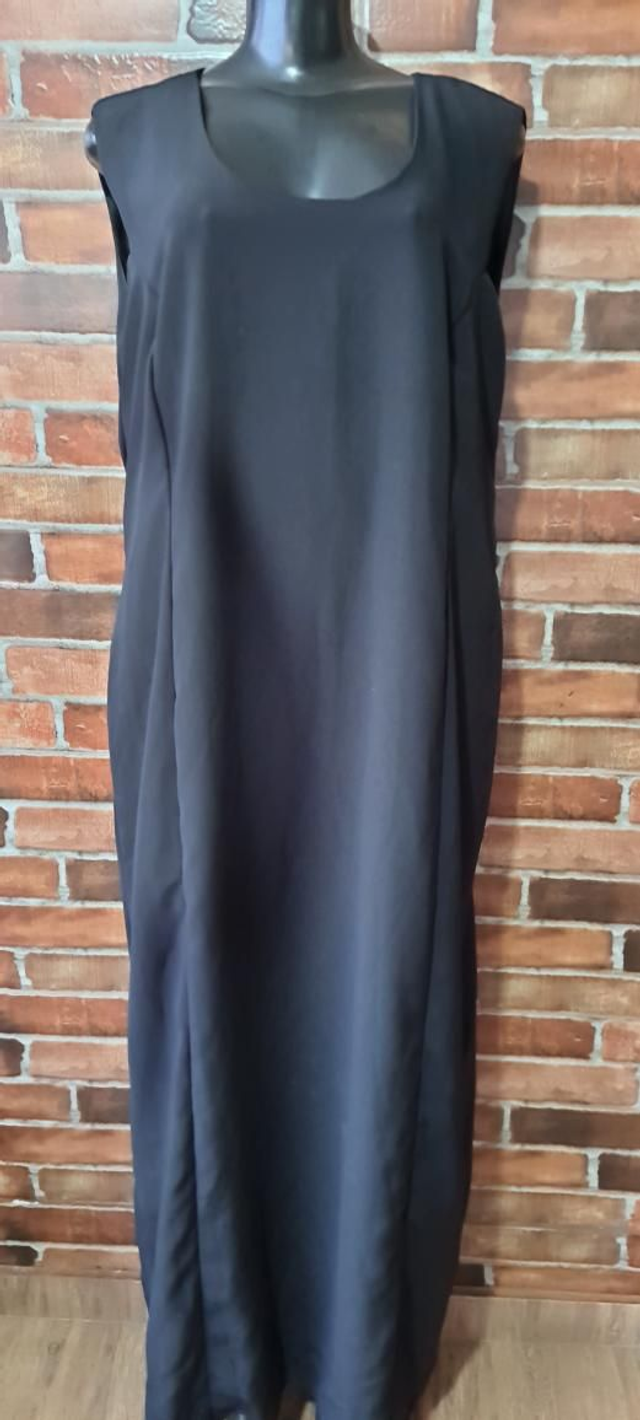 Vestido Preto Longo, T/Gg