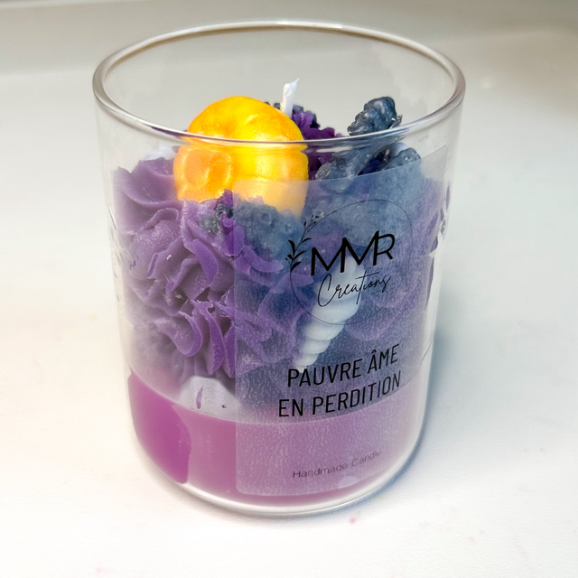 « Pauvre âme en perdition » - Bougie artisanale parfumée