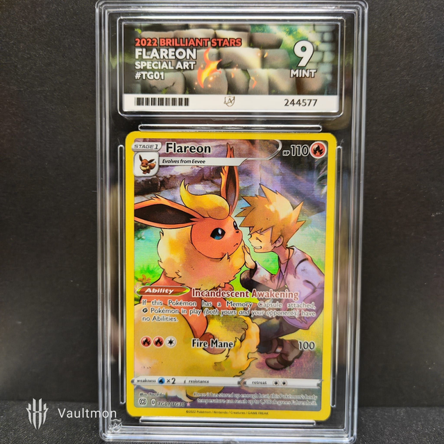 Flareon TG01/TG30  Brilliant Stars Full Art ACE 9