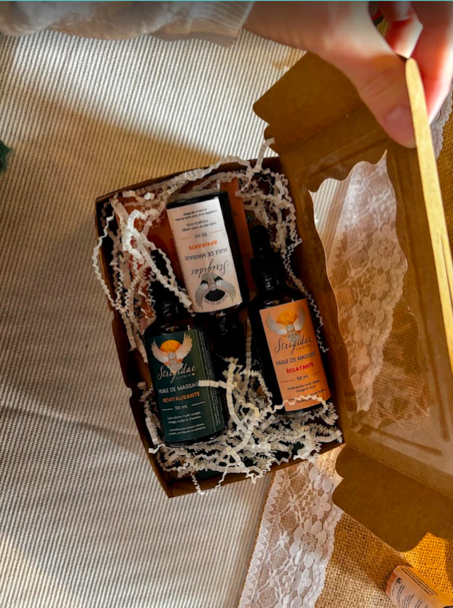 Pack de 3 huiles bio de 50ml