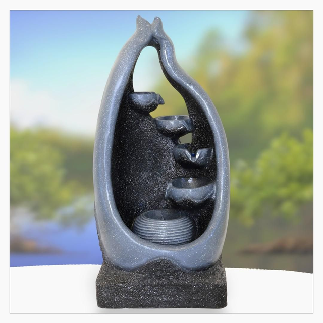 "Cascade XL" - Fontaine en résine 64 cm