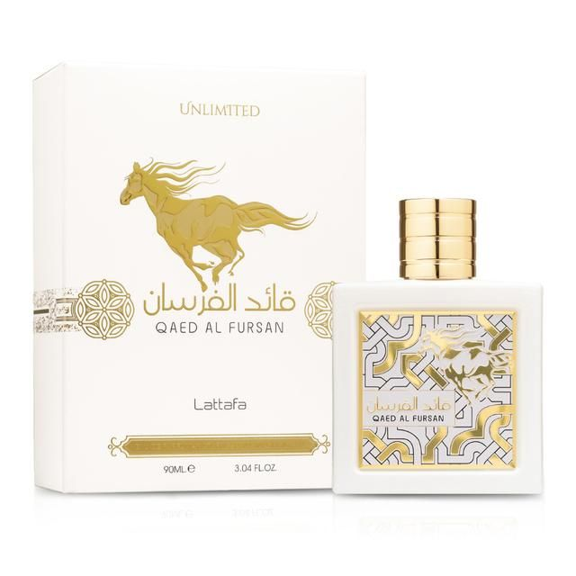 Lattafa Qaed Al Fursan Unlimited Eau De Parfum Spray For Unisex, 3.04 Ounce