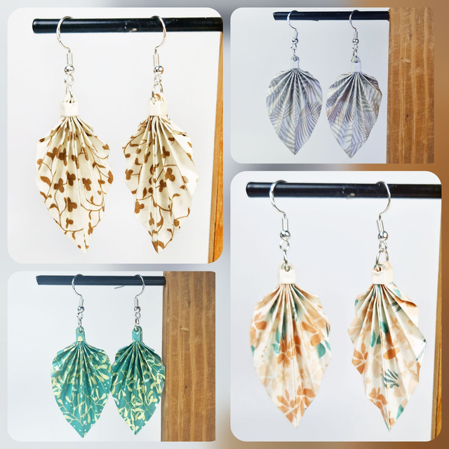 Boucles d'oreilles Leaf - Collection nature