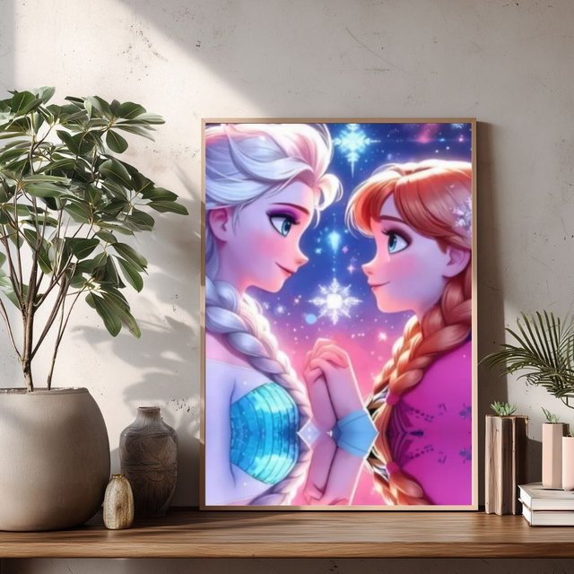 Affiche Reine des neiges