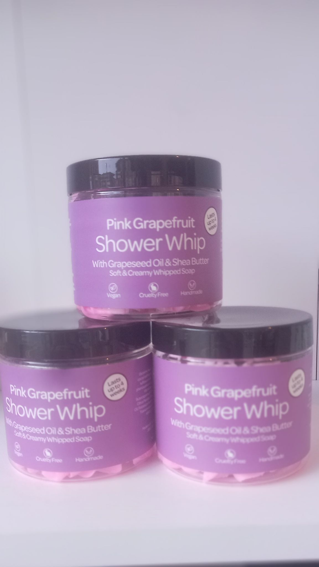 Shower Whip -Pink Grapefruit - END OF LINE