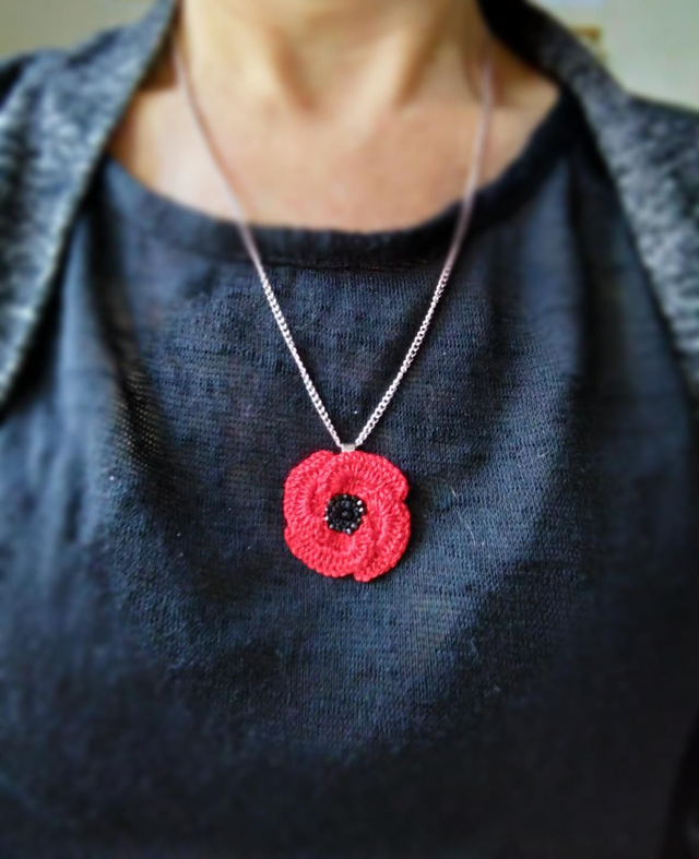 Collier Coquelicot 