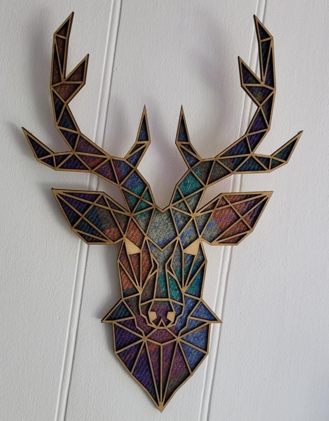 stag head geometric