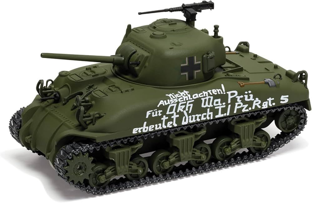 1/50 M4A1 Sherman Beutepanzer, Tunesien 1943