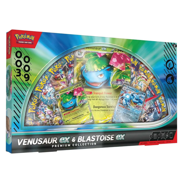 Pokemon TCG: Venusaur /Blastoise ex Premium Collection
