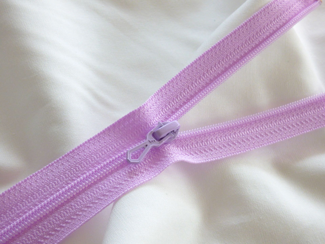 Spirale 4mm Lilas - Fermeture Eclair